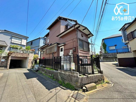 現地土地写真 建物解体予定です。