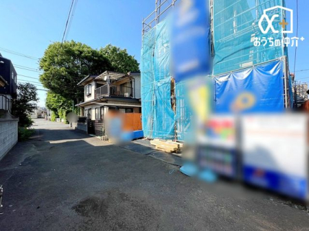 現地外観写真 西側４ｍ私道