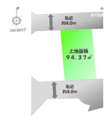 区画図 -