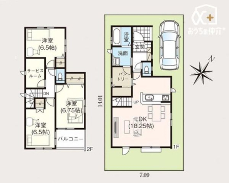  ～House Layout～使いやすい家具の配置や日々の導線をイメージした間取り。毎日の生活が豊かになる、そんな願いを込めた間取りです。