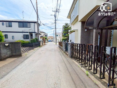現地土地写真 周辺は閑静な住宅街です！