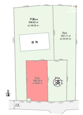 所沢市糀谷 の土地
