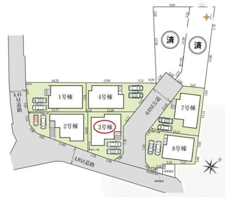 その他 青空が広がる閑静な1種低層のエリア！陽当り良好。明るい日差しが差し込みます。周辺交通量少なめで、子育て世代にもおすすめです。