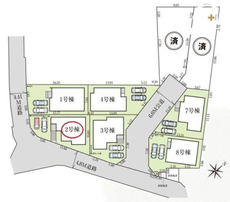 その他 青空が広がる閑静な1種低層のエリア！陽当り良好。明るい日差しが差し込みます。周辺交通量少なめで、子育て世代にもおすすめです。