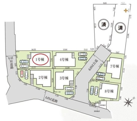 その他 青空が広がる閑静な1種低層のエリア！陽当り良好。明るい日差しが差し込みます。周辺交通量少なめで、子育て世代にもおすすめです。