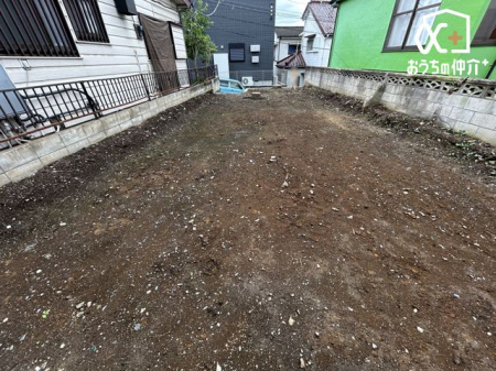 現地土地写真 お好きなハウスメーカーで建築可能です