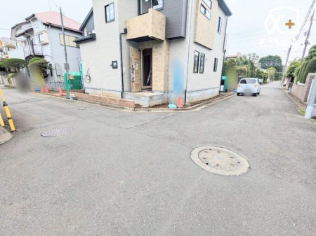 現地外観写真 北側前面道路は約4.5ｍ公道です。