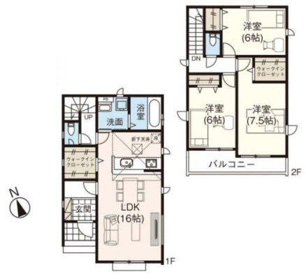  敷地33坪、お庭でガーデニングも楽しめます。
