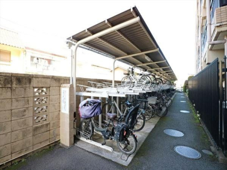 その他 駐輪場の様子。