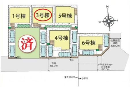 現地外観写真 車通りが少なく小さなお子様がいても安心です！