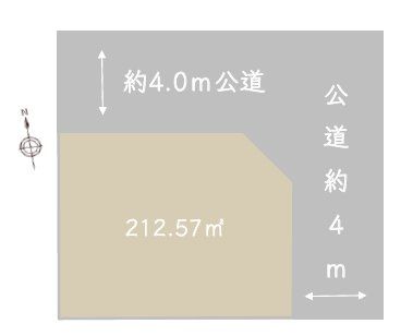 区画図 ■土地面積212.57m2