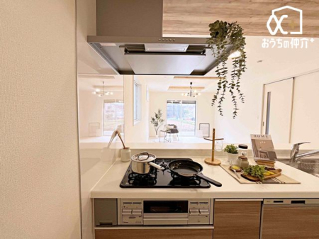 �L�b�`�� ������������O���R�����̗l�q�ł��B�u�߂�E�ύ��ޓ��̍�Ƃ������ɏo����R�����ł��B