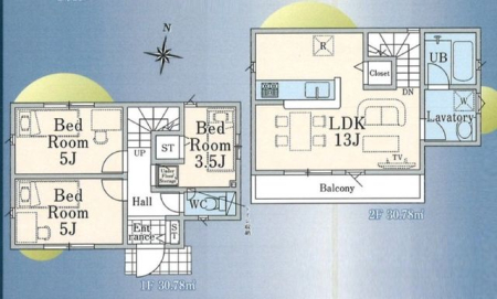  O̎CɂȂȂ2KrOSQʍ̌Ŗ邢Z܂ƎX[YȐW^Cv