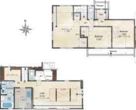  3LDK{WIC{[{t[Xy[X{J[Xy[X2