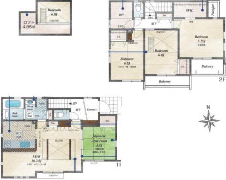  4LDK{WIC{pg[{tg{J[Xy[X2䕪