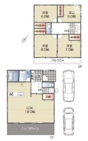 } QlvSLDK{ԏQE׏ʐ115.93m2(35.06)EQli2800~EJEbhfbLtvE2K̂̓CtX^Cɍ킹d؂ύX