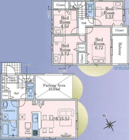  4LDK�{�J�[�X�y�[�X�P��