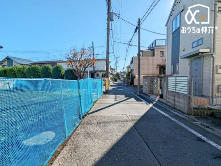 ���n�y�n�ʐ^ �O�ʓ��H�͐����S�������ɖʂ��Ă��܂��B