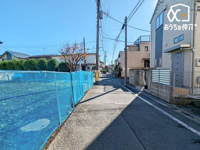 ���n�y�n�ʐ^ �O�ʓ��H�͐����S�������ɖʂ��Ă��܂��B