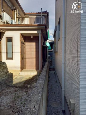 ���n�y�n�ʐ^ �쓌���גn�Ƃ̋��E�̗l�q�ł��B