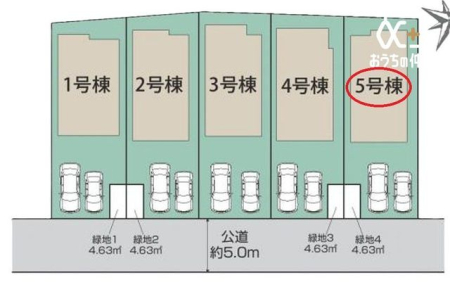 ���̑� �T�����̂Ȃ��̂T�����ɂȂ�܂��B���w�Z�̖�ɋ߂������ɂȂ�܂��B