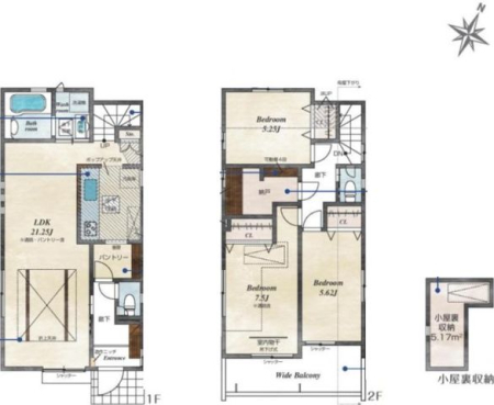  3LDK�{�J�[�X�y�[�X2�䕪