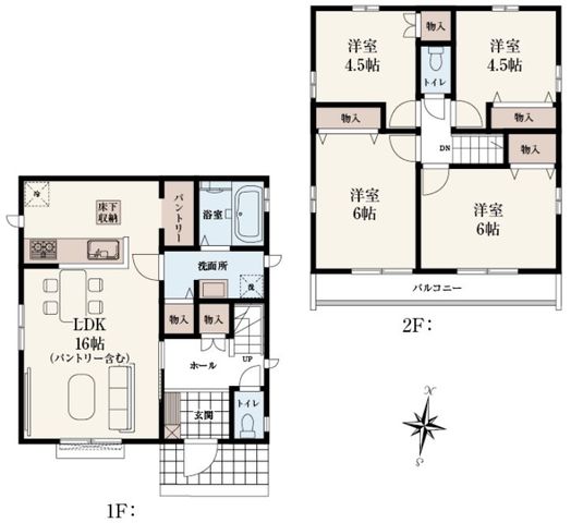  4LDK�{�J�[�X�y�[�X