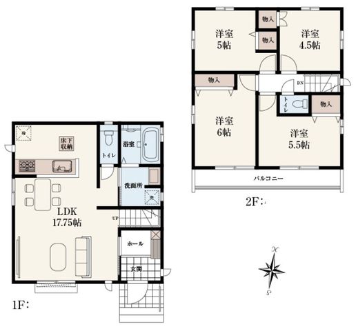  4LDK�{�J�[�X�y�[�X