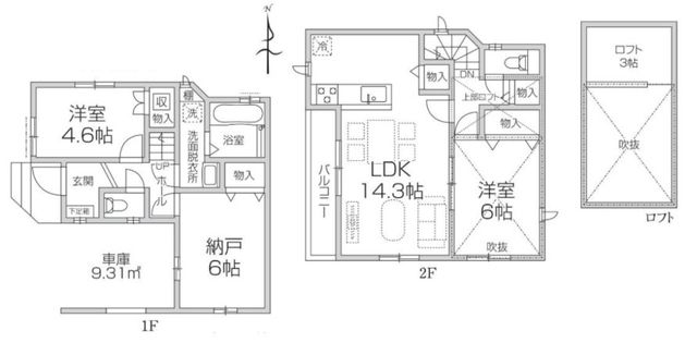  2LDK�{S�{�Ԍ�