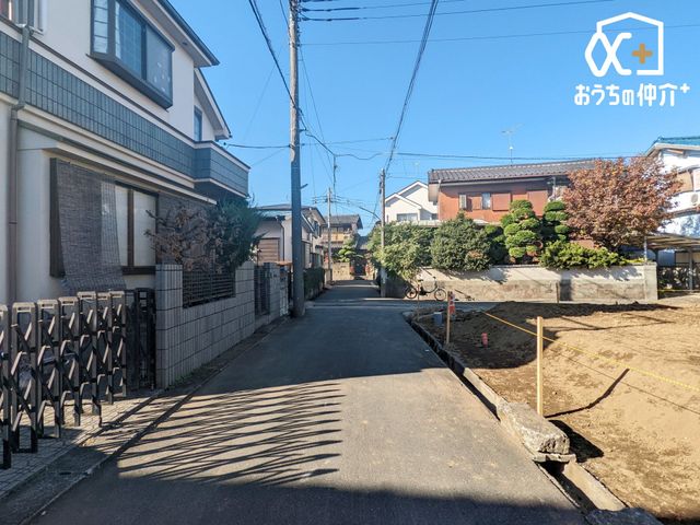 ���n�O�ώʐ^ �O�ʓ��H�͐����S�������ɖʂ��Ă��܂��B