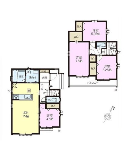  4LDK�{WIC�@�J�[�X�y�[�X2��