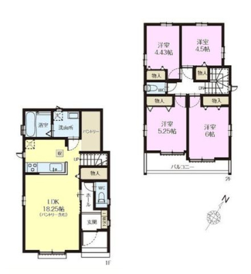  4LDK�{�p���g���[�@�J�[�X�y�[�X2��