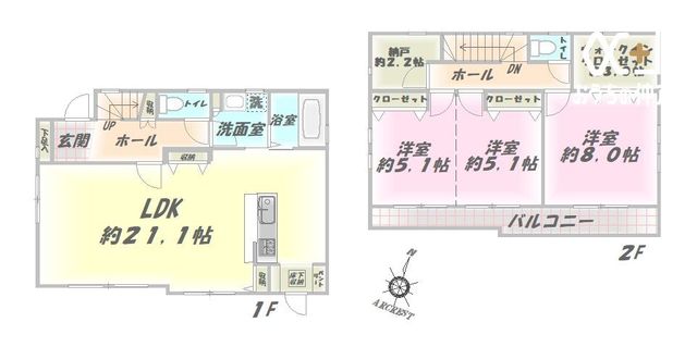  3LDK�i����2LDK�j�Ԏ��ύX�\�ł��I