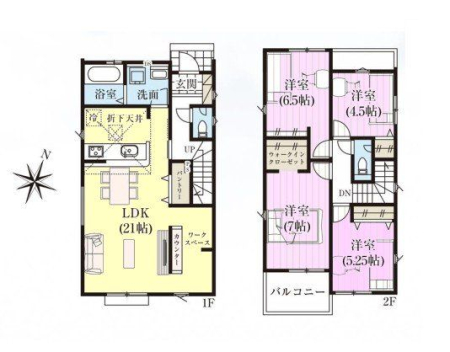  �SLDK�@���C�h�o���R�j�[�A�p���g���[�A���[�N�X�y�[�X�t��LDK