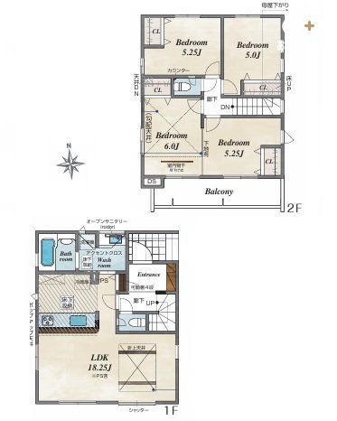  �쓌�p�n�ɂ��z������ǍD���܏�V��E�|�b�v�A�b�v�V��Ő������ꂽ�f�U�C����18����LDK���̗p�����������̉i�Z�@!!