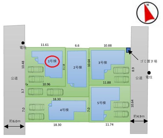 ���̑� 6���[�g�������ɖʂ��Ă��܂��B