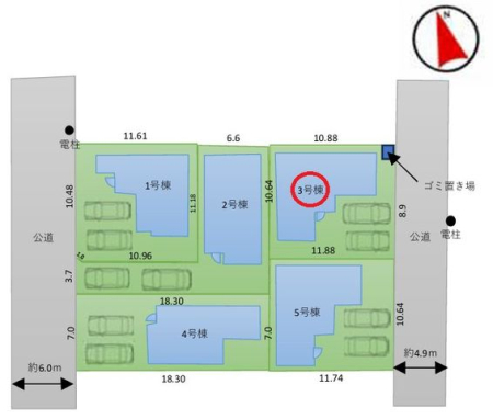 ���̑� 4.9���[�g�������ɖʂ��Ă��܂��B