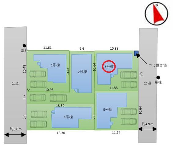 ���̑� 4.9���[�g�������ɖʂ��Ă��܂��B