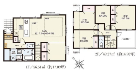  ���Ƒ��ŉ߂������r���O�́A�������߂�����22�����I�~�ł����K�ɉ߂����鏰�g�[�t�����J�E���^�[�L�b�`������Ƒ��̊炪������̂ŁA�f�G�ȉƑ����Ԃ����߂������������܂�
