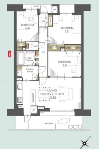  �`House Layout�`�g���₷���Ƌ�̔z�u����X�̓������C���[�W�����Ԏ��B�����̐������L���ɂȂ�A����Ȋ肢�����߂��Ԏ��ł��B