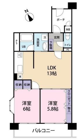  �t�����t�H�[���ɂ���V���ꂽ2LDK�B�Z��Ԃ̃o�����X���ǂ��A�����̕�炵�����K�ɂȂ�܂��B