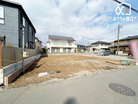 ���̑� �O�ʓ��H���猩�����n�̗l�q