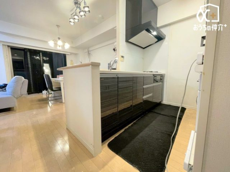 �L�b�`�� �`Kitchen�`�J�E���^�[�L�b�`���@���l�ڐ��̂�������ԁB�J�E���^�[�L�b�`���B�Ǝ������Ȃ�������q�l����ڂ𗣂��Ȃ��B���͂���l�l�ƒk�΂���B�J�E���^�[�L�b�`�������炱���\�ȓ���ł��B