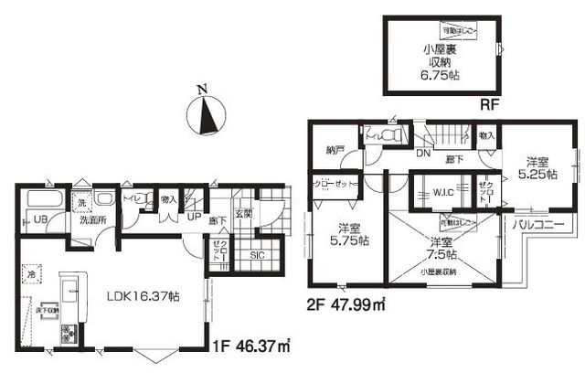  �����[�͖L�x�ȍL�X�ԂƂ����Ԏ���3LDK��