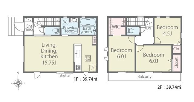  ��������̑傫�ȑ����炽���Ղ�ƌ����������ޖ��邢1�T����LDK���v�h�b