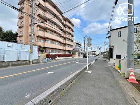 ���n�y�n�ʐ^ �O�ʓ��H�͖k��10�������ɖʂ��Ă���A�������L���̂Ŗk�����H�ł��z������ʕ��ǍD�ł��B�X�֋ǁE�R���r�j�E���H�X�Ȃǂ������������₷���Z���ł��B