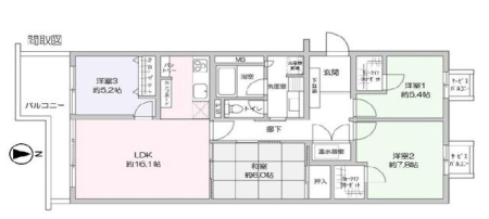  �����₩�Ȓ�w�}���V�����`�ŏ�K������̗D��ȂSLDK��������̖��邭�L�X�Ƃ���16����LDK�����[�̏[�������Ԏ��