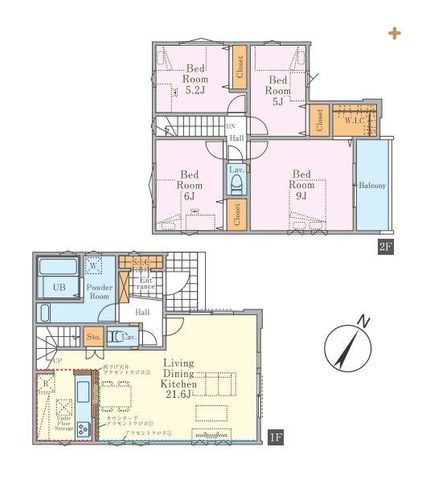  ���r���O21.6����4LDK