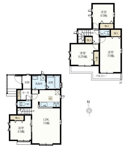  ���SLDK�{�J�[�X�y�[�X�Q��̊p�n��