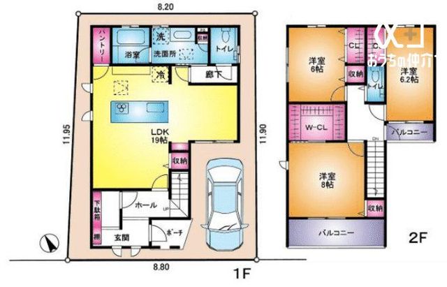  �`House Layout�`�g���₷���Ƌ�̔z�u����X�̓������C���[�W�����Ԏ��B�����̐������L���ɂȂ�A����Ȋ肢�����߂��Ԏ��ł��B